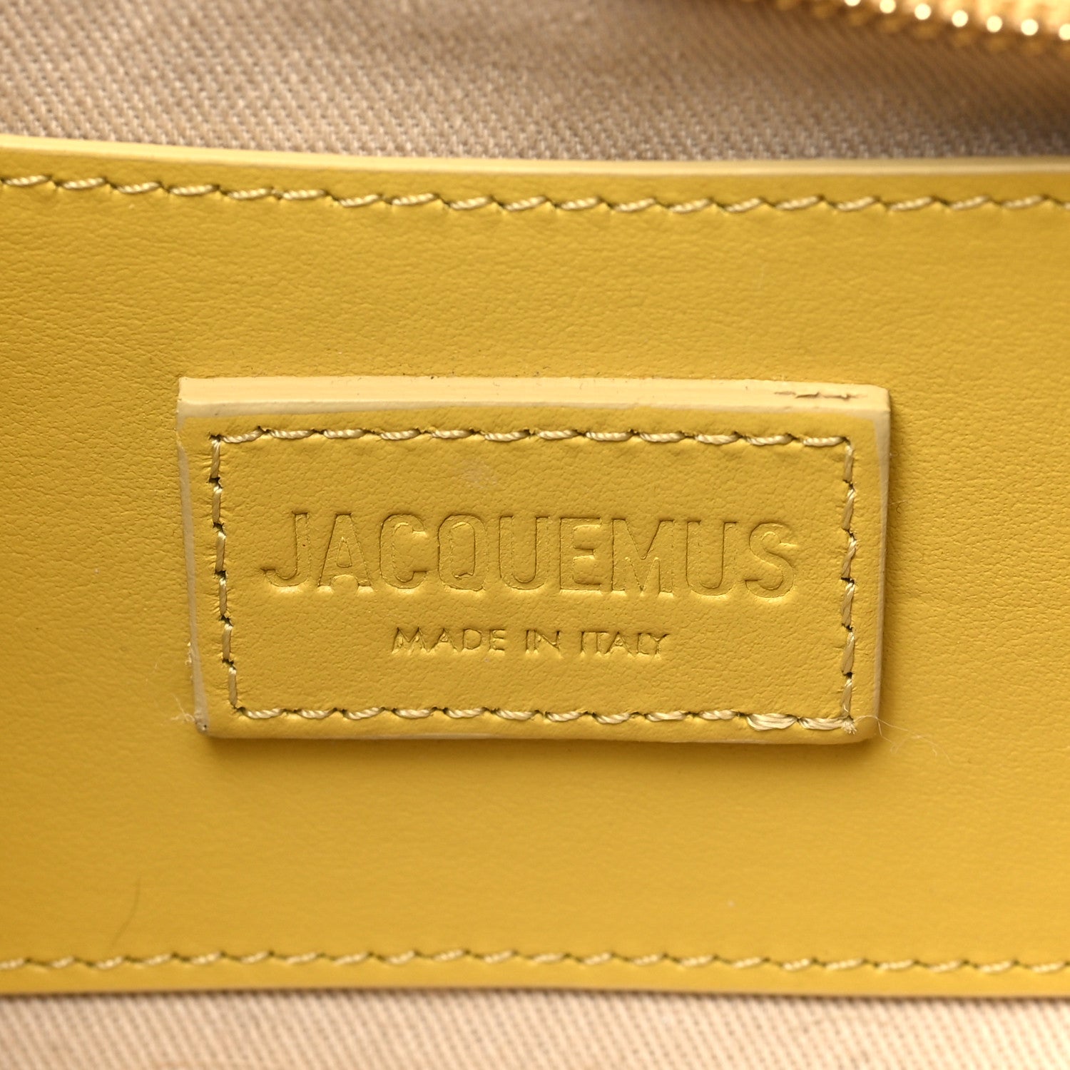 Jacquemus Pony Hair Le Bisou Yellow 6 of 9