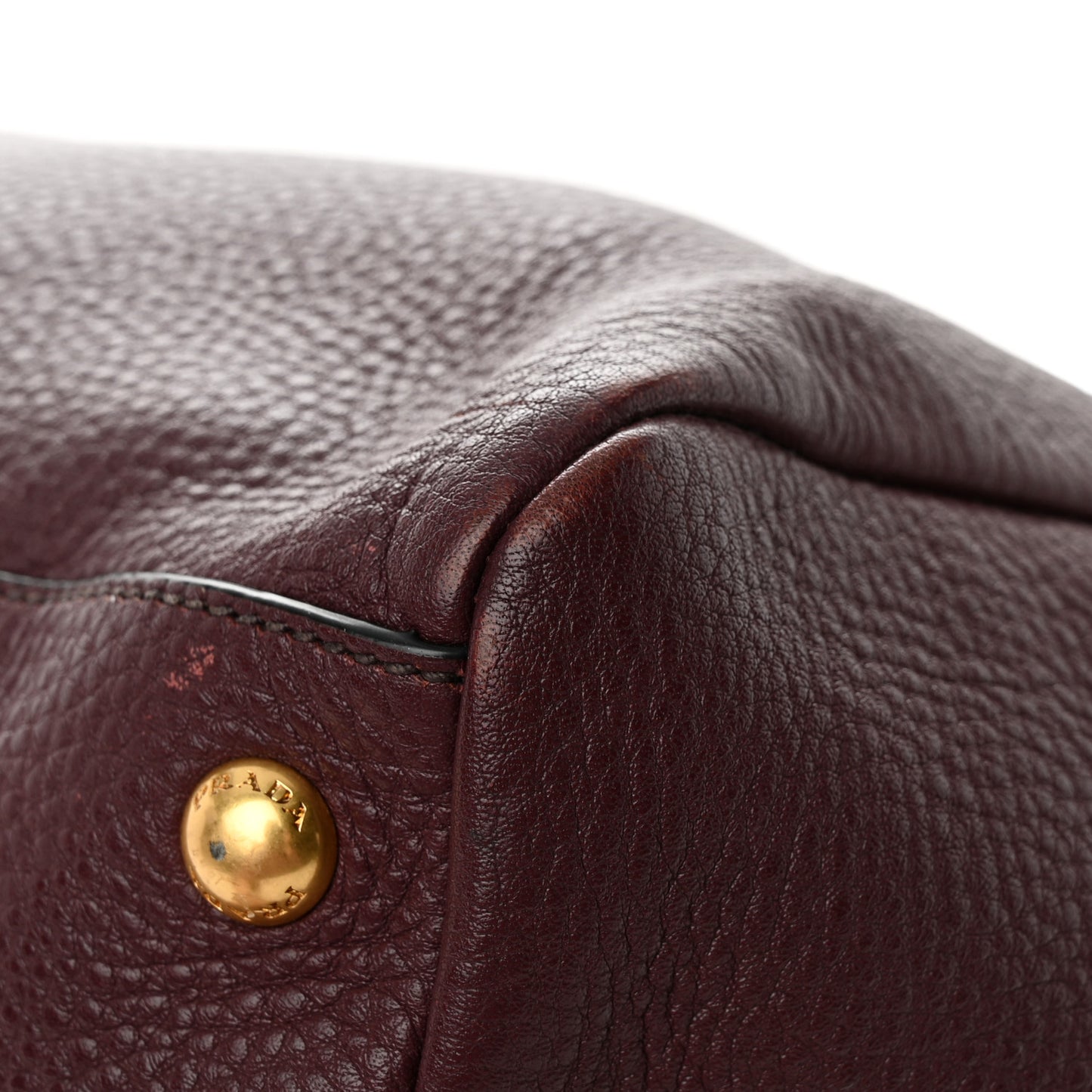 Vitello Phenix Shopping Tote Granato