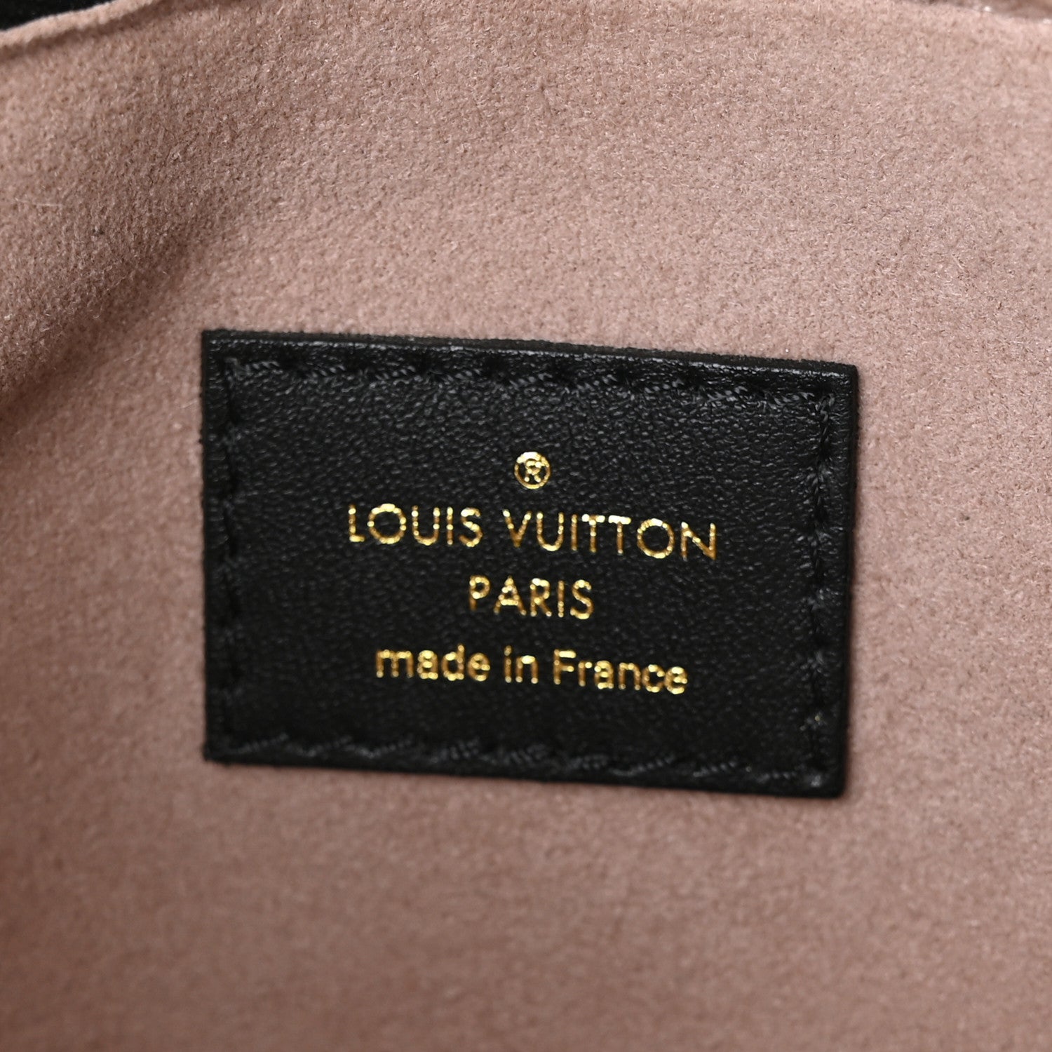 Louis Vuitton Lambskin Embossed Monogram Coussin PM Black 8 of 10