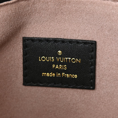 Louis Vuitton Lambskin Embossed Monogram Coussin PM Black 8 of 10