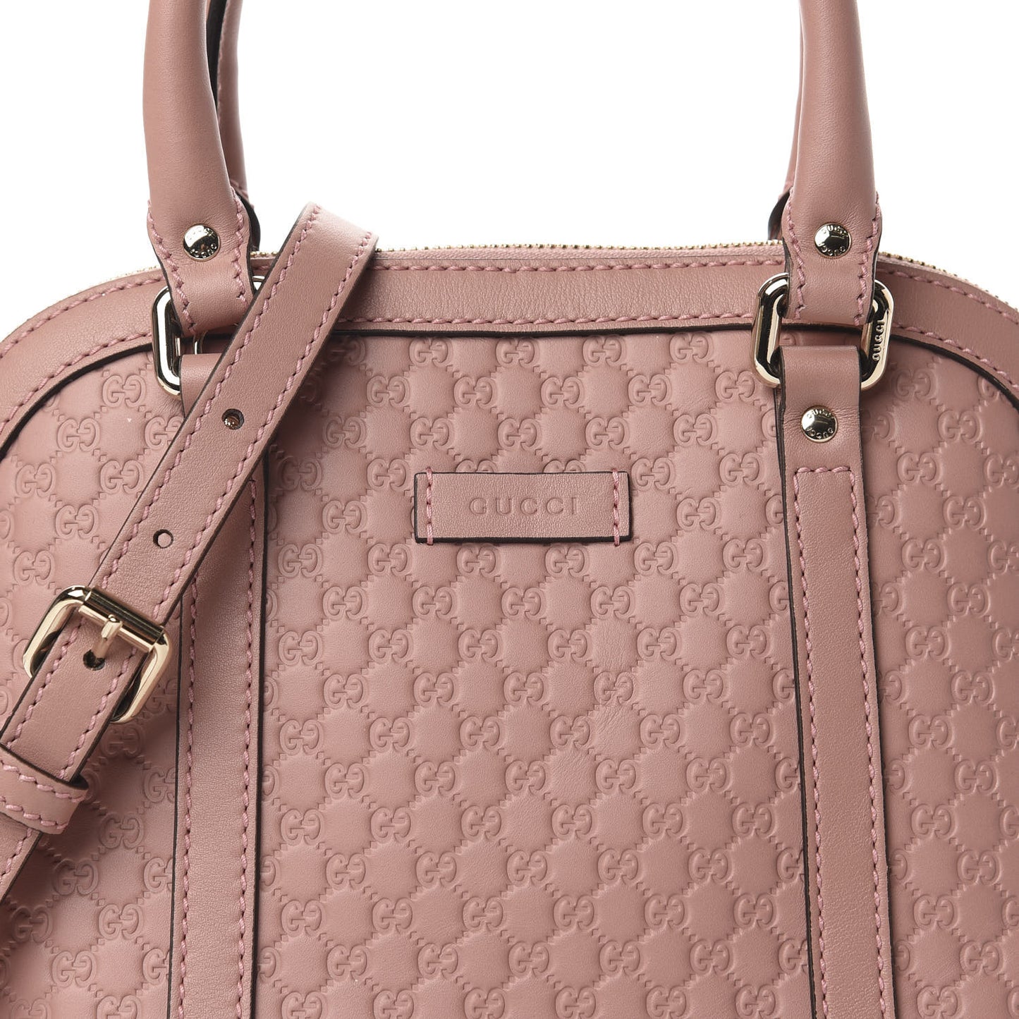 Microguccissima Mini Dome Bag Soft Pink