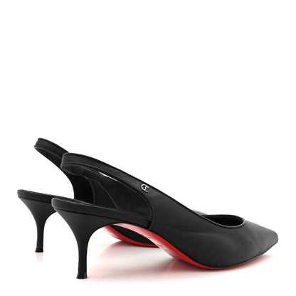 Christian Louboutin Nappa Sporty Kate Slingback 55 Pumps 40.5 Black 5 of 12