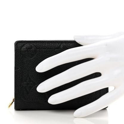 Louis Vuitton Empreinte Cléa Wallet Black 2 of 10