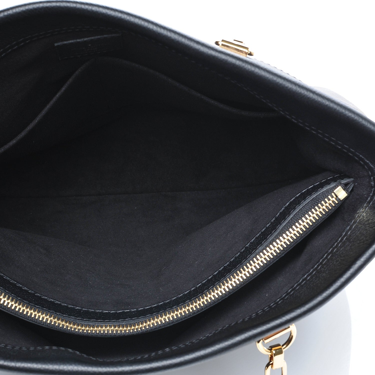 Louis Vuitton Monogram Pallas Shopper Black 6 of 8