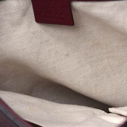 Gucci Soft Guccissima Medium Emily Hobo Classic Ruby 9 of 15