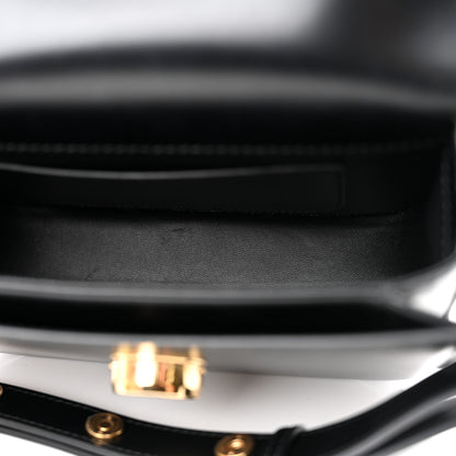 Burberry Calfskin Small Elizabeth Bag Black 6 of 8