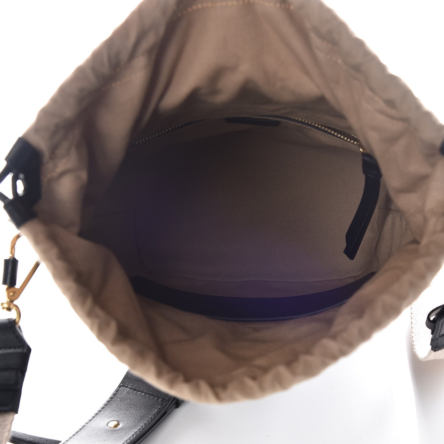 Smooth Calfskin Small Roy Bucket Bag Black