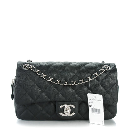 Chanel Caviar Quilted Medium Easy Flap Black 1 of 8