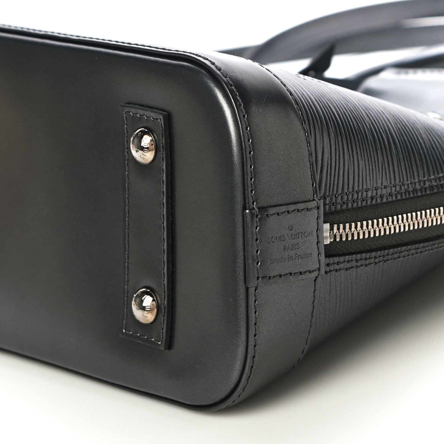 Louis Vuitton Epi Alma BB Black 9 of 10