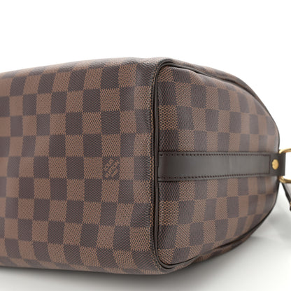 Louis Vuitton Damier Ebene Speedy Bandouliere 25 9 of 10