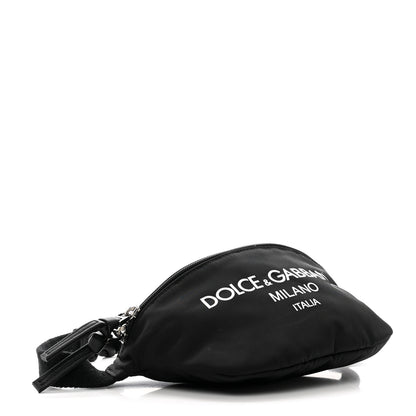 Dolce & Gabbana Nylon Logo Belt Bag Black 4 of 10