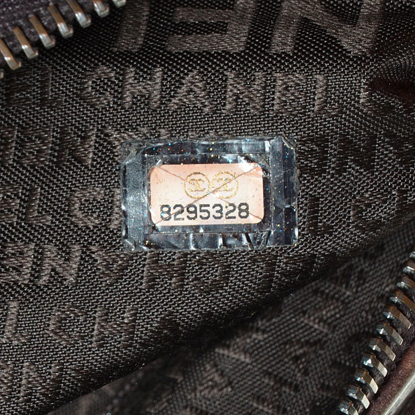 Caviar Square Stitched Large Tote Dark Purple