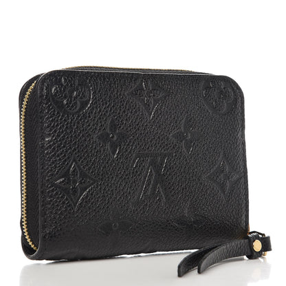 Louis Vuitton Empreinte Zippy Coin Purse Black 3 of 7