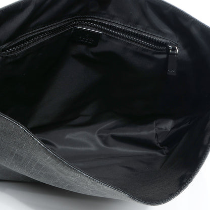 Gucci GG Plus Monogram Medium Flap Messenger Bag Black 5 of 7