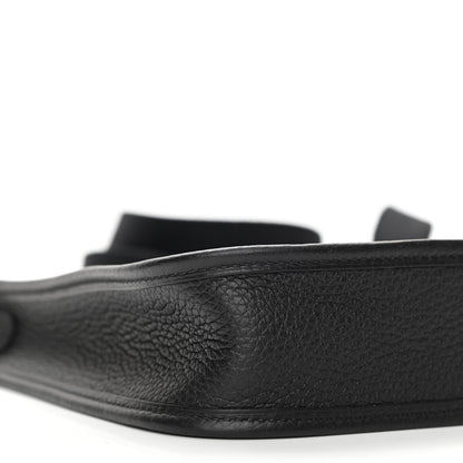 Hermes Taurillon Clemence Evelyne TPM Black 8 of 9