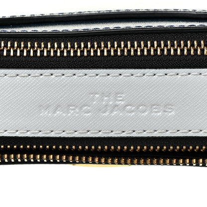 Marc Jacobs Saffiano Small Snapshot Camera Bag New Blue Sea Multicolor 8 of 19