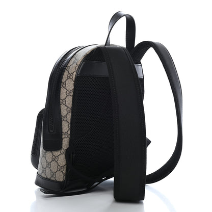 Gucci GG Supreme Monogram Small Eden Day Backpack Black 3 of 9