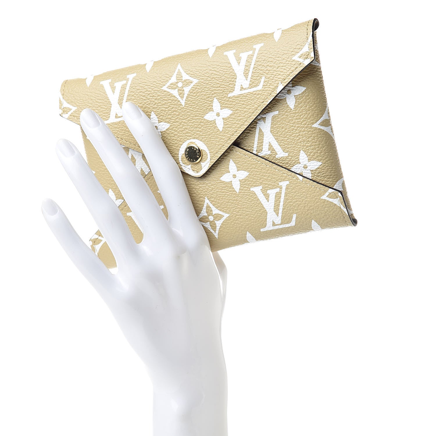 Louis Vuitton Monogram Giant Medium Kirigami Pochette Insert Beige 2 of 7