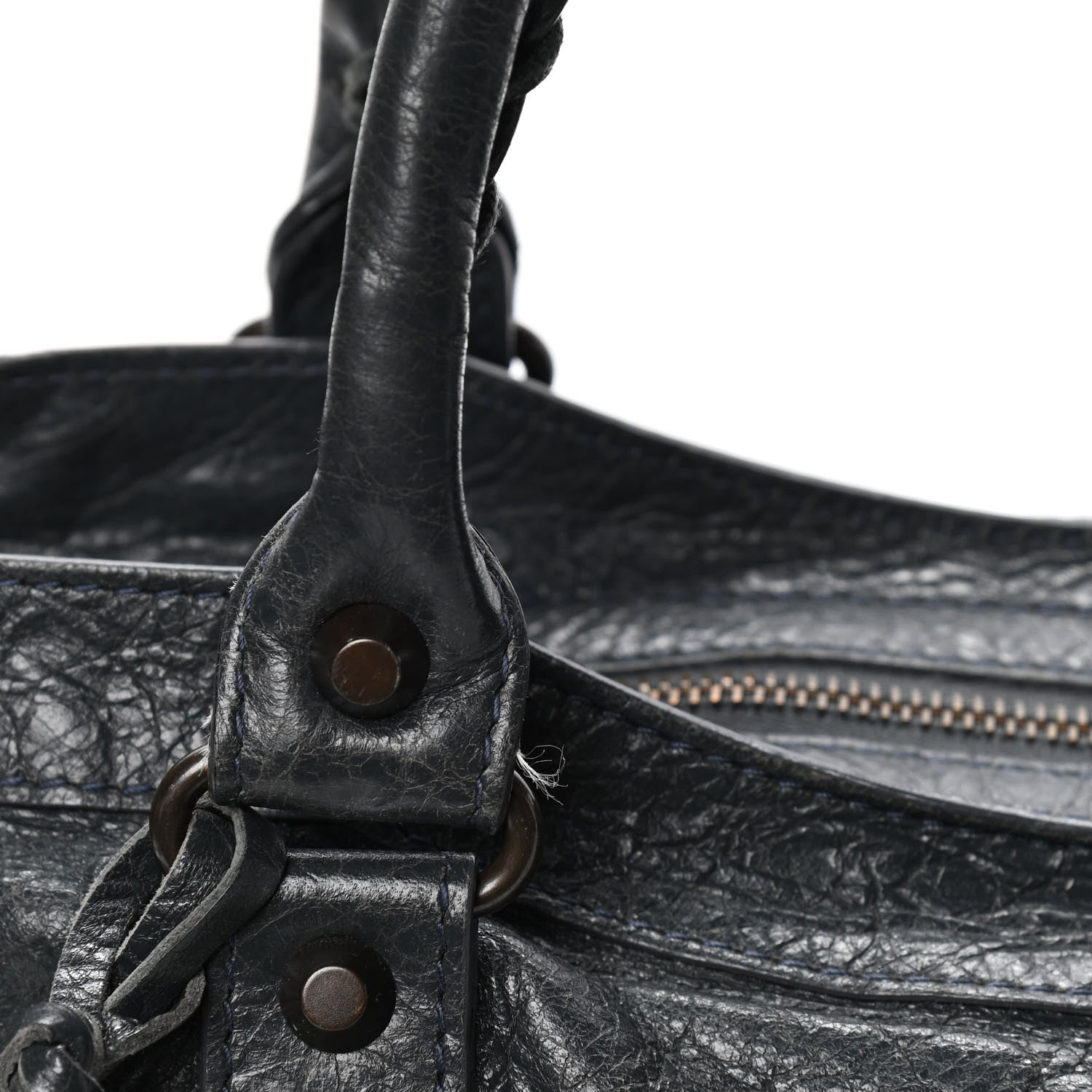 Balenciaga Agneau Classic Hardware City Anthracite 2 of 6
