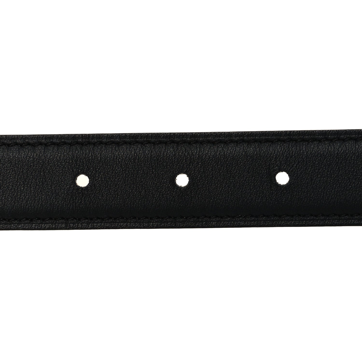 Hermes Swift Epsom 24mm Collier De Chien CDC Belt 90 36 Black Gold 3 of 5