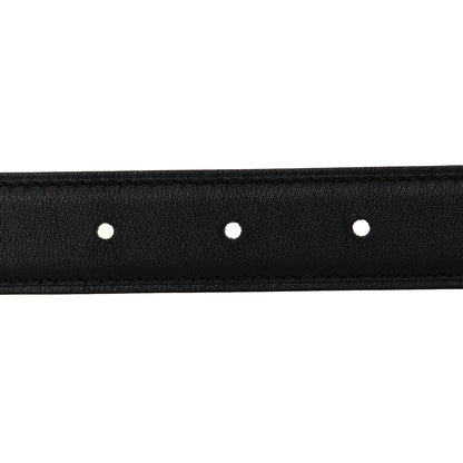 Hermes Swift Epsom 24mm Collier De Chien CDC Belt 90 36 Black Gold 3 of 5