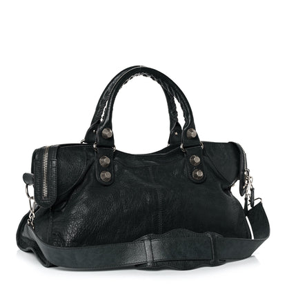 Balenciaga Agneau Giant 21 Silver Hardware Part Time Anthracite 3 of 16