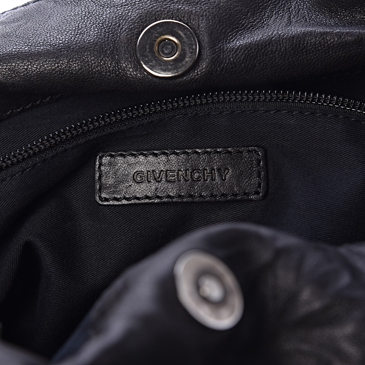 Lambskin Bettina Hobo Black