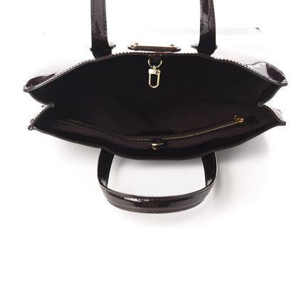 Louis Vuitton Vernis Wilshire PM Amarante 5 of 9