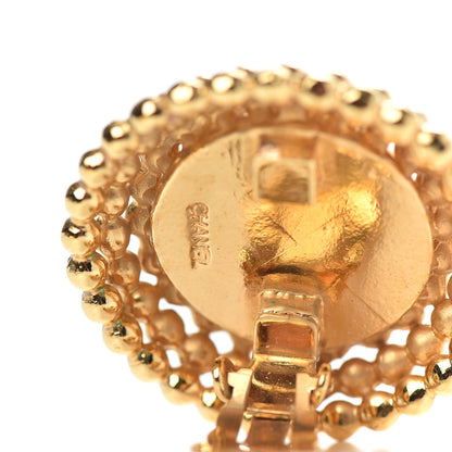 Chanel Pearl Clip On Earrings Gold 3 of 4