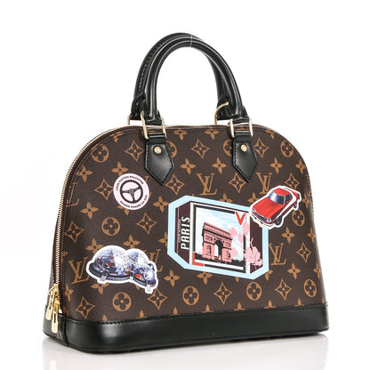 Louis Vuitton Monogram World Tour Alma PM 3 of 6