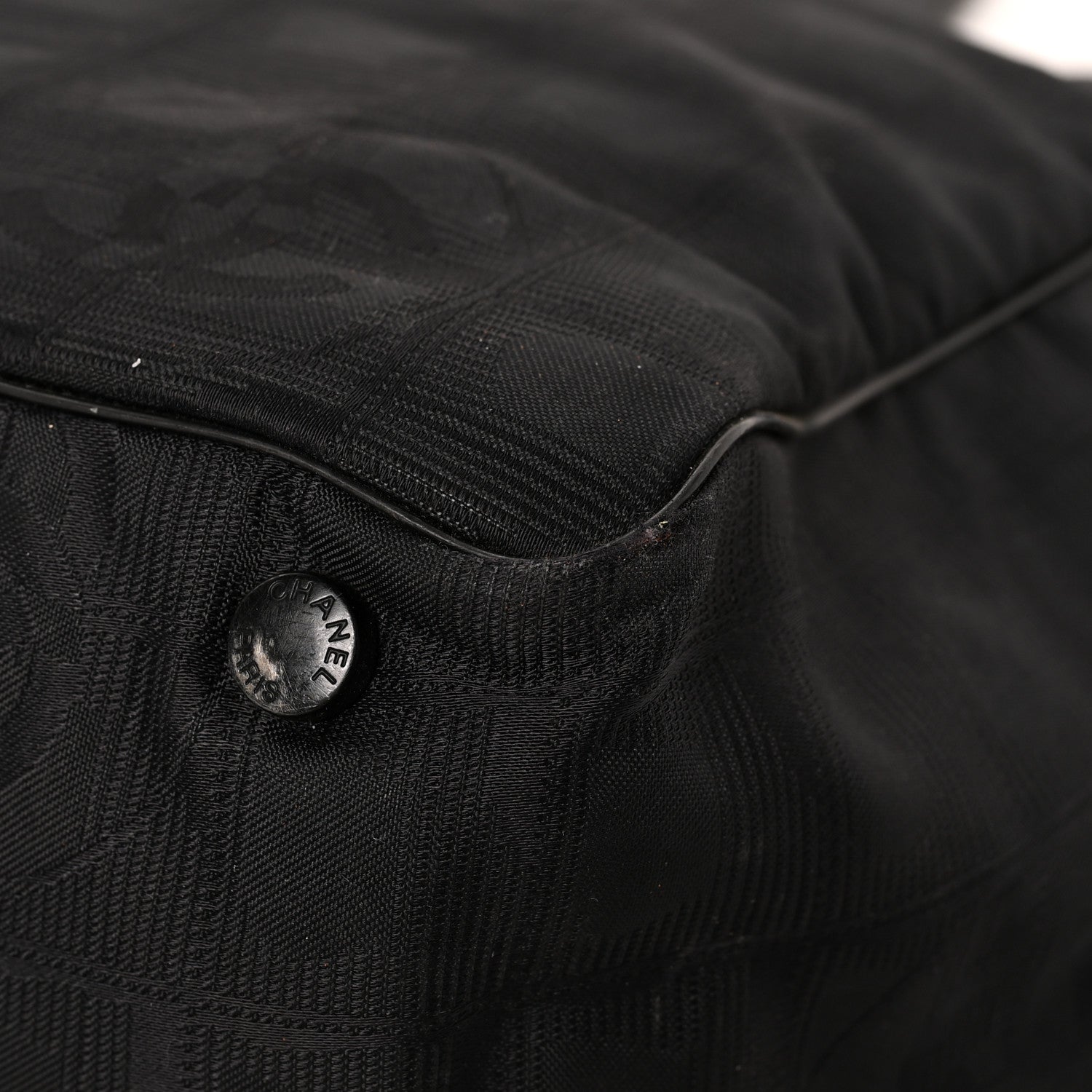 Chanel Nylon Medium Travel Tote Black 12 of 15