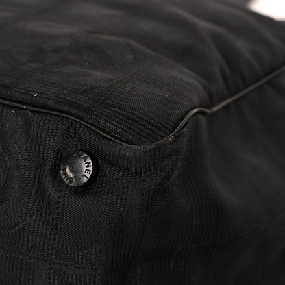 Chanel Nylon Medium Travel Tote Black 12 of 15