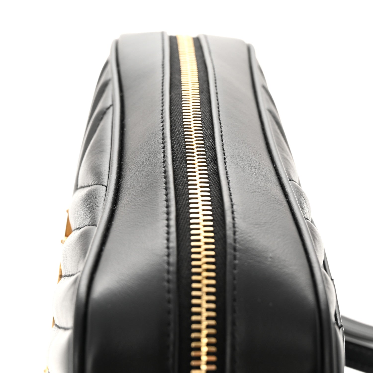 Saint Laurent Calfskin Matelasse Monogram Lou Camera Bag Black 11 of 11