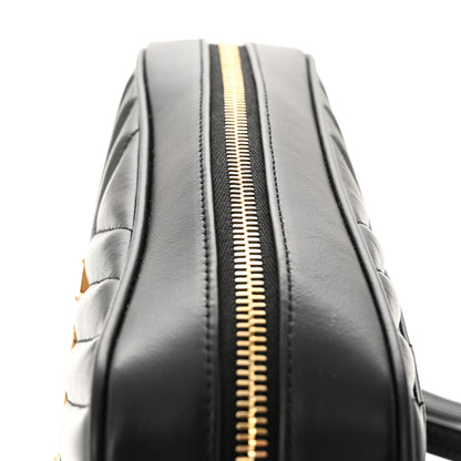 Saint Laurent Calfskin Matelasse Monogram Lou Camera Bag Black 11 of 11