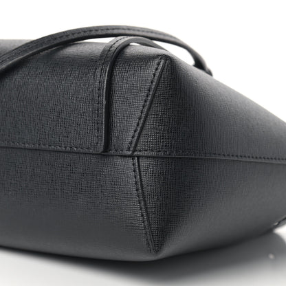 Mansur Gavriel Saffiano Mini Mini Bucket Bag Black 9 of 9