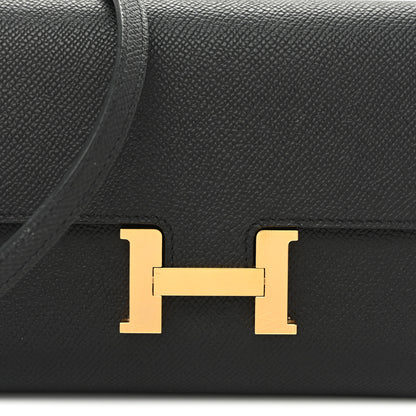 Hermes Epsom Constance Wallet To Go Black 7 of 9