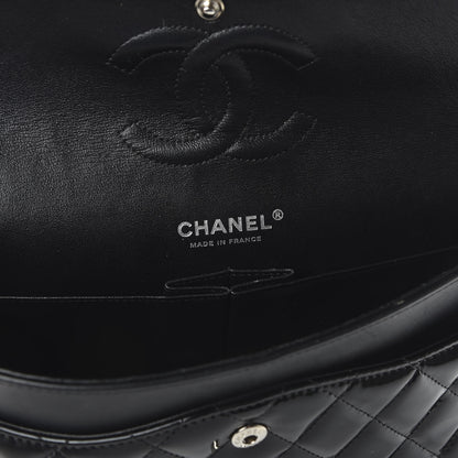 Chanel Patent Quilted Medium Double Flap Black 8 of 11