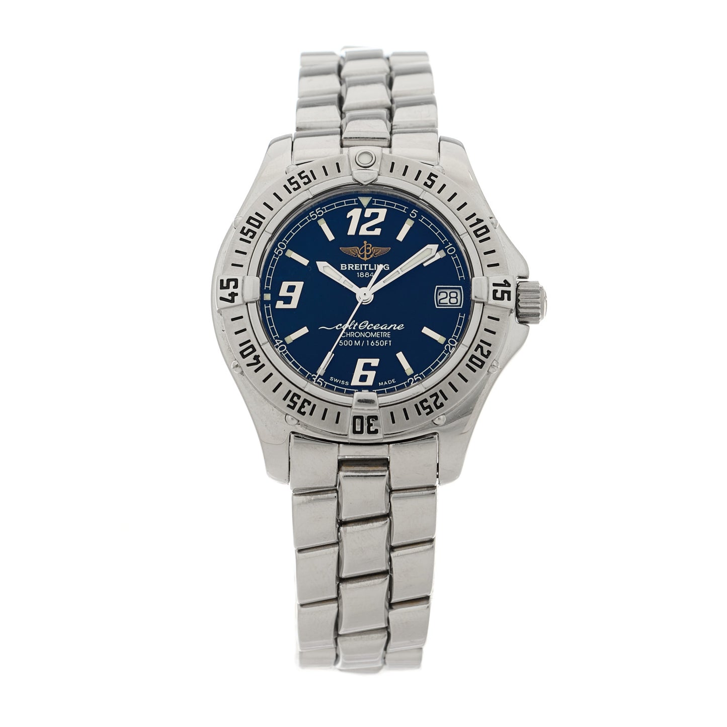 Stainless Steel 33mm Colt Oceane Quartz Watch Black A57350