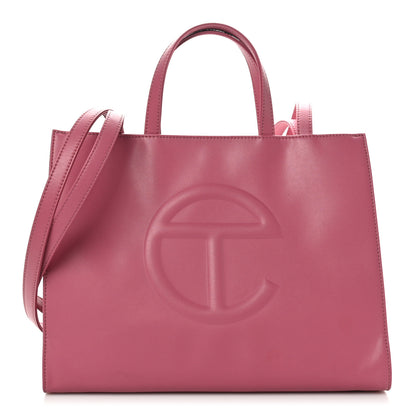 Telfar Vegan Leather Medium Shopping Bag Corned Beef 1 of 11
