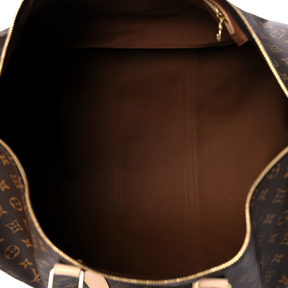 Louis Vuitton Monogram Keepall Bandouliere 55 4 of 8