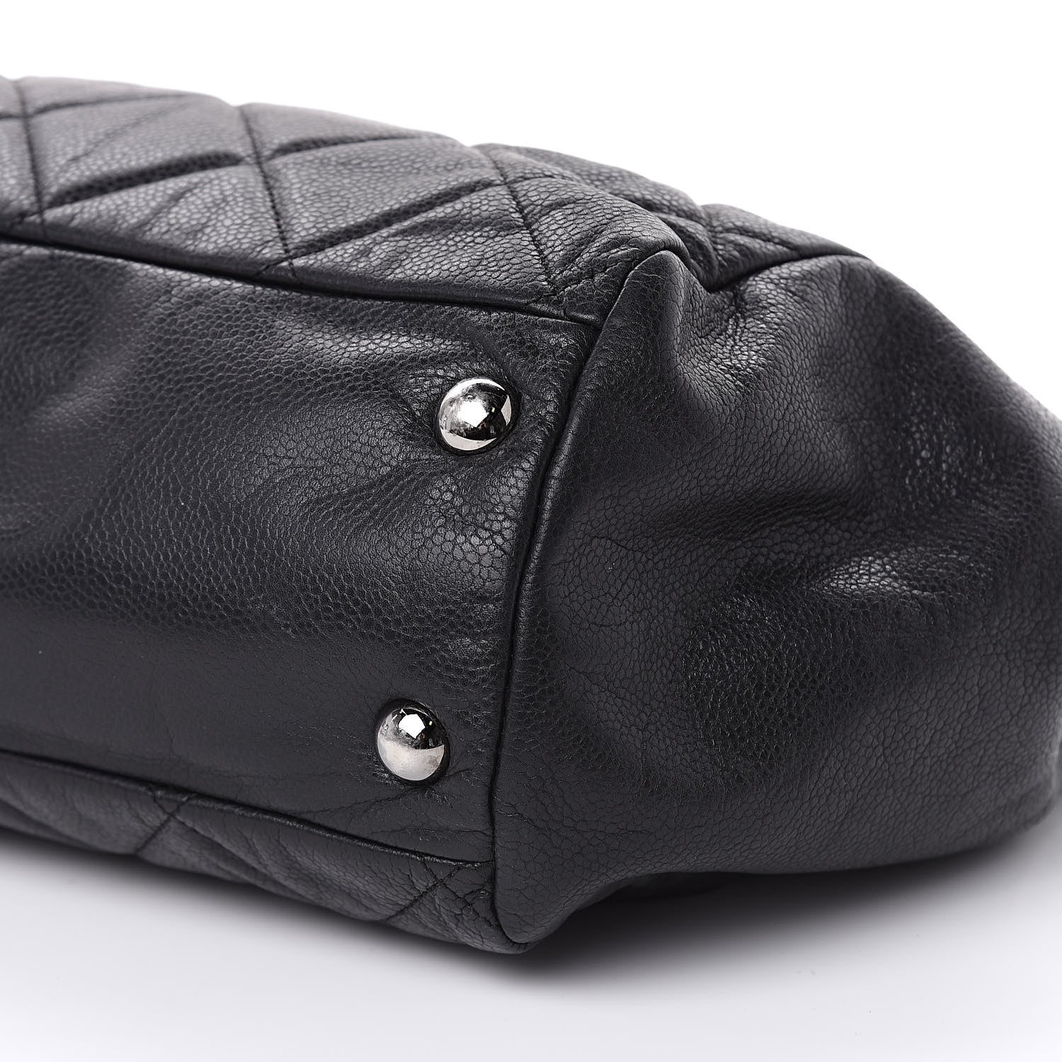 Chanel Soft Caviar Quilted Large Cells Tote Black 10 of 13