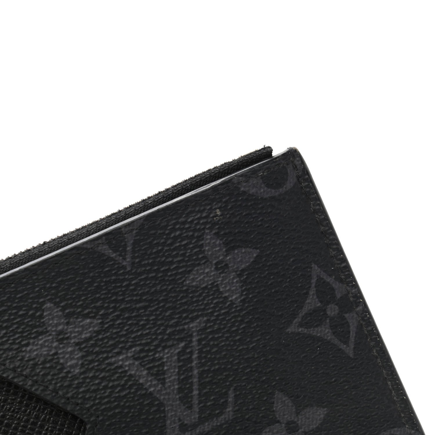 Louis Vuitton Monogram Eclipse Taiga Coin Card Holder 9 of 10