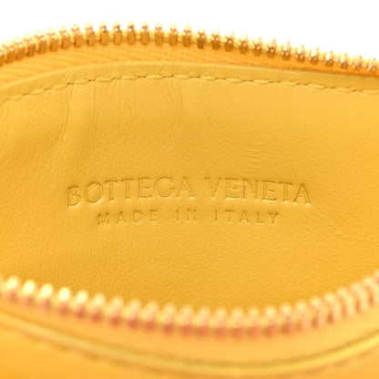Bottega Veneta Nappa Intrecciato Key Holder Yellow 8 of 11
