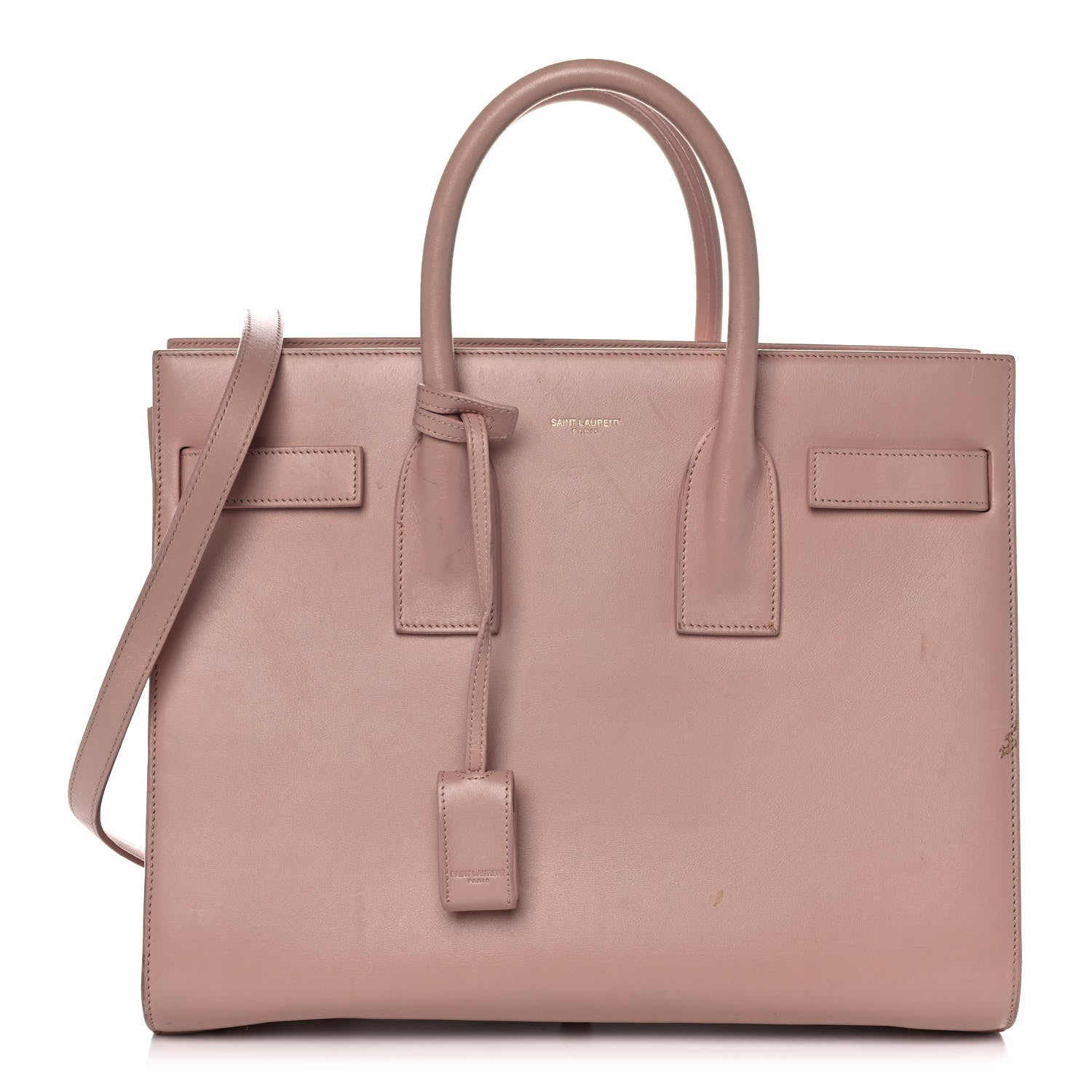 Saint Laurent Calfskin Small Sac De Jour Light Blush 1 of 28