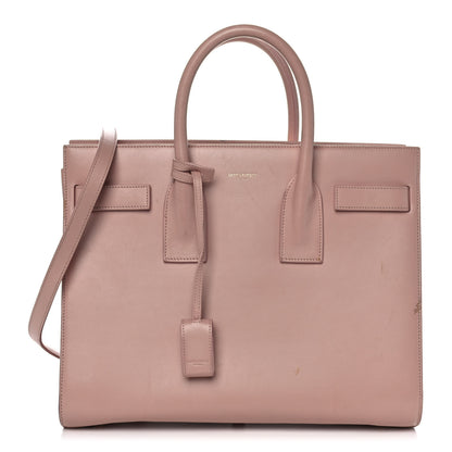 Saint Laurent Calfskin Small Sac De Jour Light Blush 1 of 28