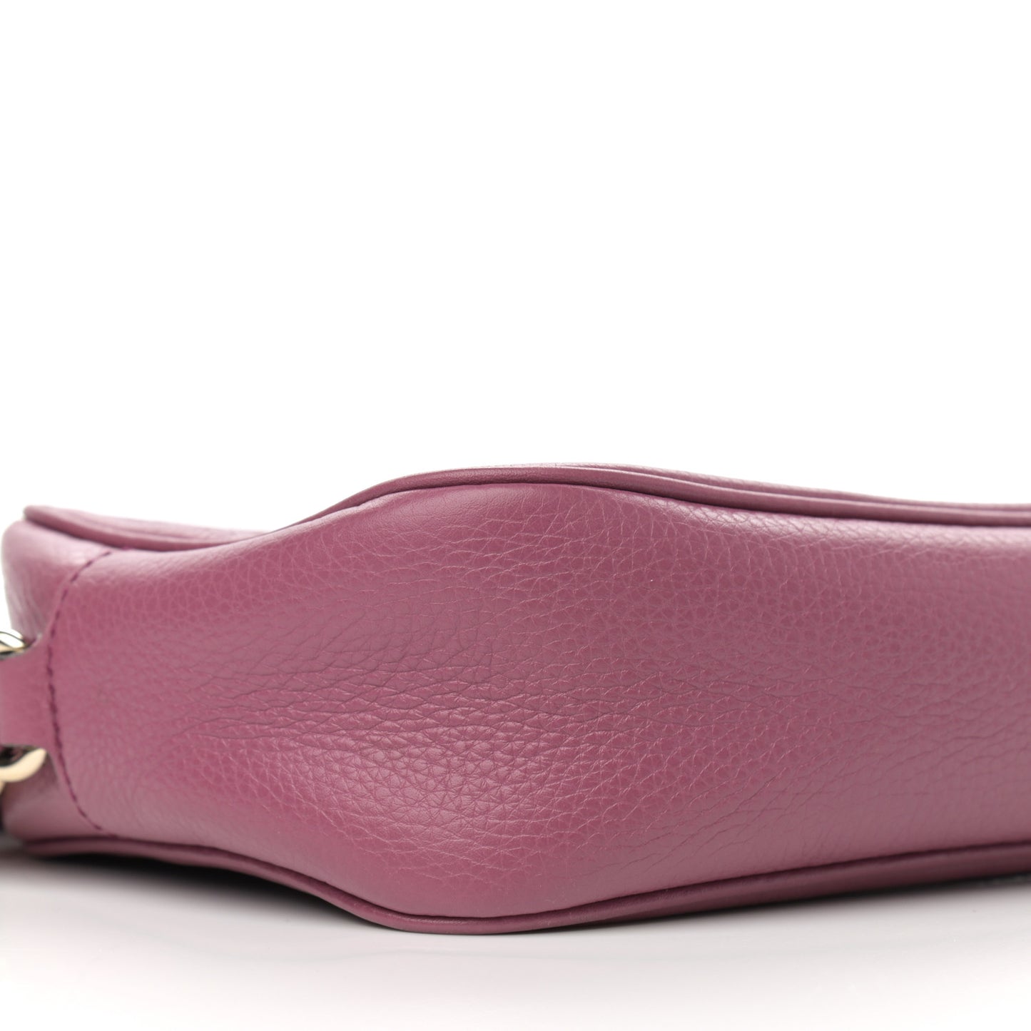Pebbled Calfskin Small Soho Disco Bag Peonia Flower