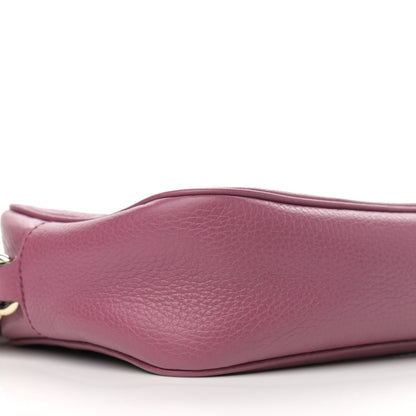 Gucci Pebbled Calfskin Small Soho Disco Bag Peonia Flower 9 of 15