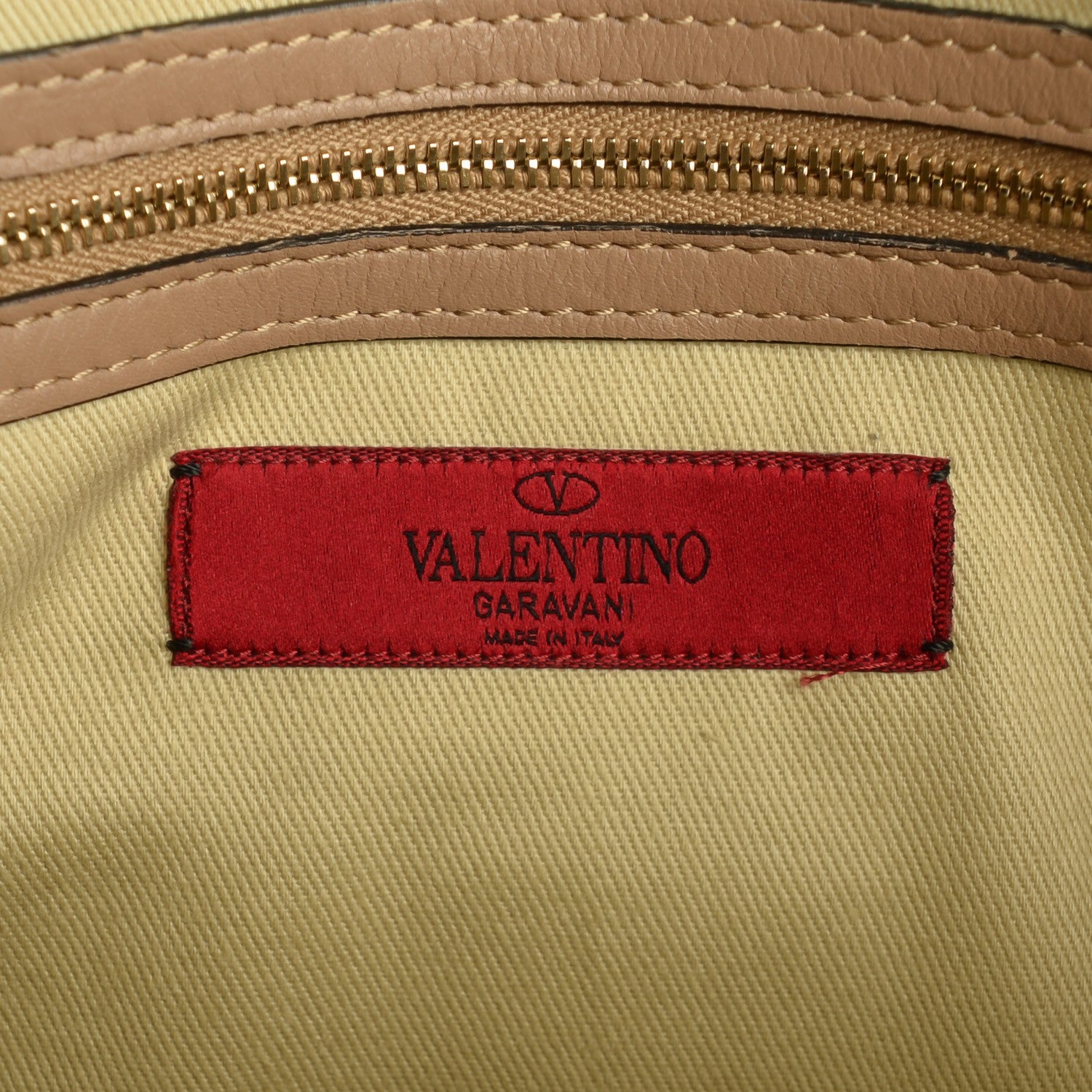 Valentino Garavani Vitello Rockstud Dome Shopper Alpaca 6 of 8
