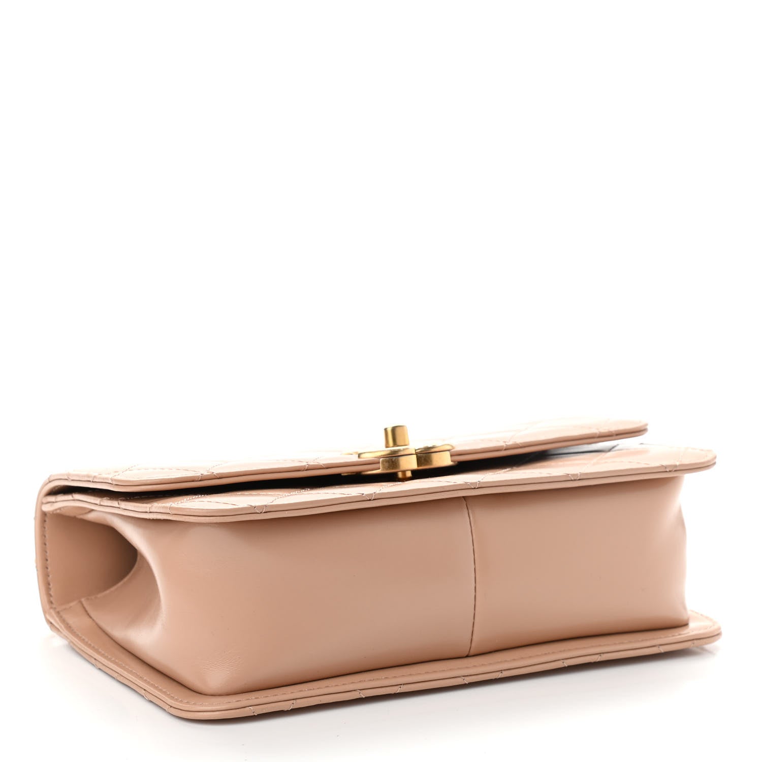 Chanel Calfskin Quilted Perfect Fit Flap Beige 4 of 9