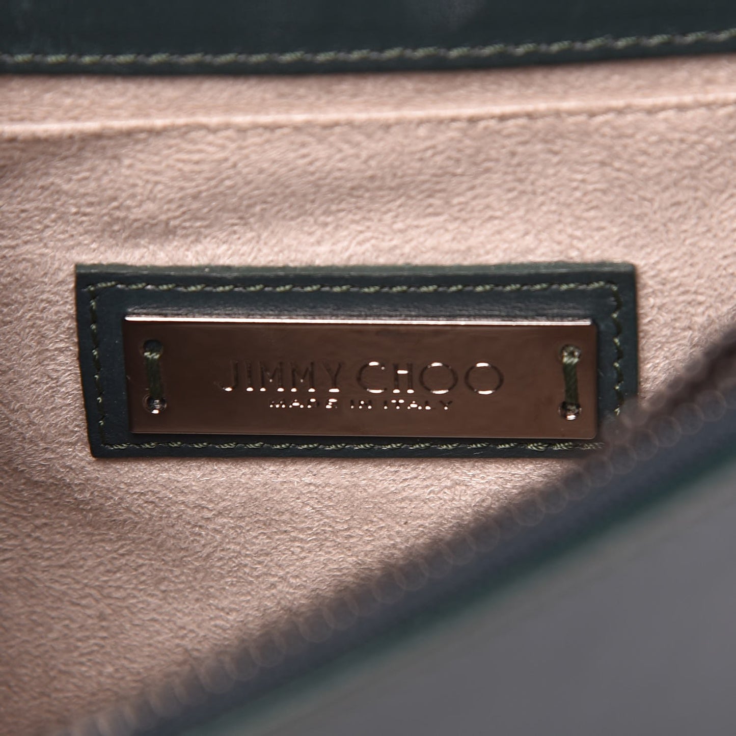 Smooth Calfskin Rebel Crossbody Bag Evergreen